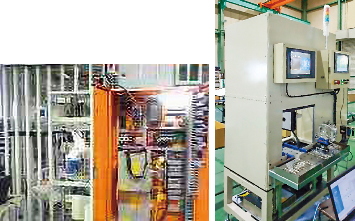 （画像処理）加工面欠陥検査機　2例